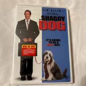 The Shaggy Dog DVD 2006 Tim Allen New Sealed Fun Bloopers Disney